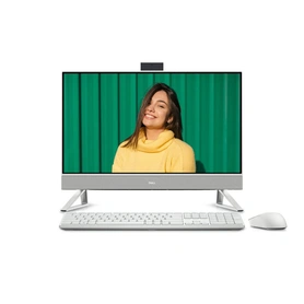 Dell AIO Inspiron 5410 Desktop i3-1215U | 8GB DDR4 | 256GB SSD | Win 11 + Office H&S 2021 | INTEGRATED | 23.8" FHD AG Narrow Border | Dell Pro Wireless Keyboard + Mouse | 3 Years Onsite Hardware Service | NA | White | SLV-3YR-D262172WIN8