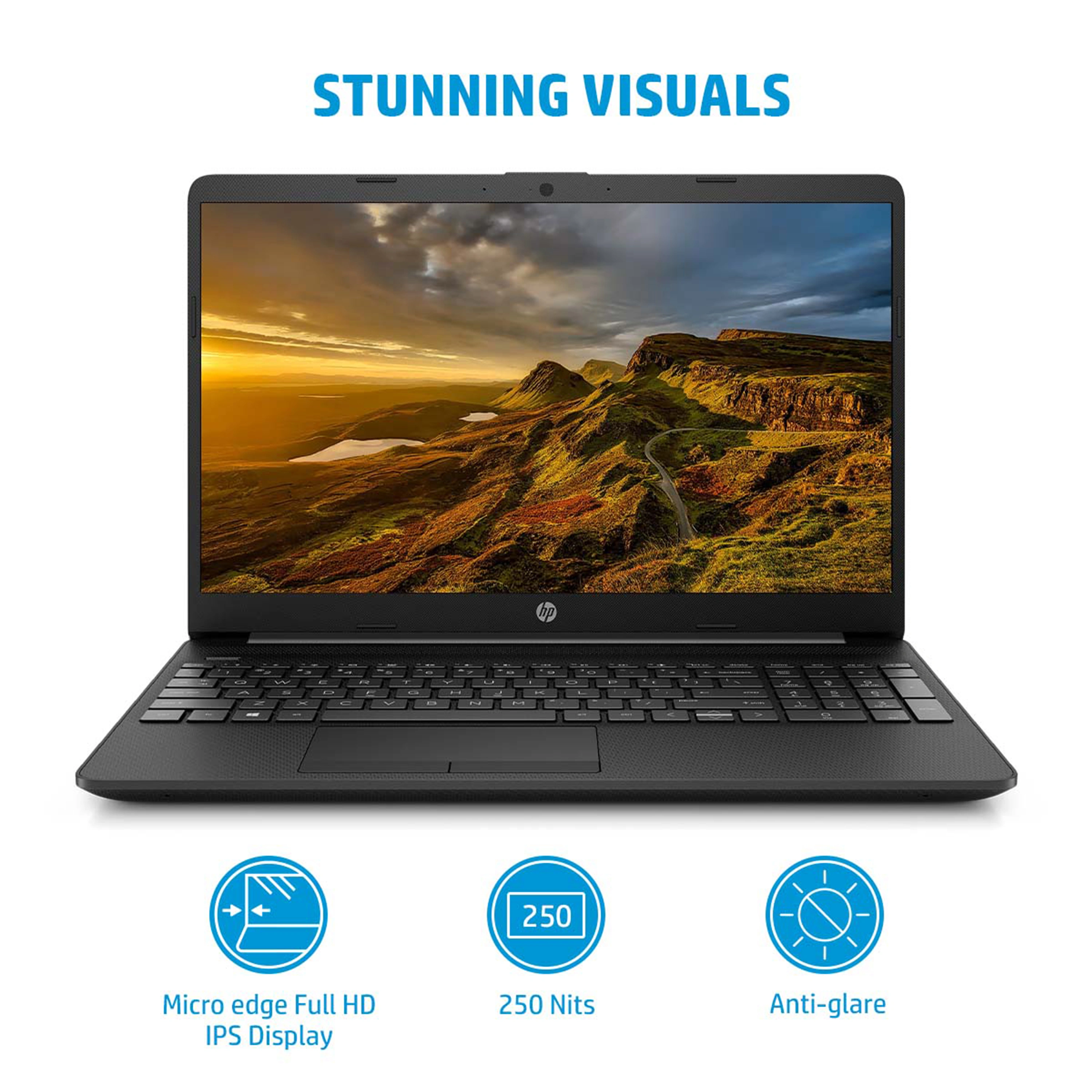 HP 15s-du3563TU* 11th Gen i3-1125G4 / 8 GB / 512GB SSD / 15.6&quot; HD/JTB / Intel UHD Graphics / Windows 11 Home + MSO H &amp; S 2019 / Island KBD with N’Pad-5