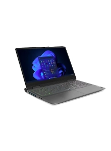 LENOVO LOQ|Ryzen7 7840HS 16GB 512GB SSD RTX™ 4060 8GB GDDR6 Graphics Card Win 11 OFF H&S 2021 15.6" FHD IPS 350N White Backlit KB Storm Grey 2.4Kg Bag|82XT009CIN