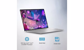 DELL XPS 9320 I7-1360P | 16GB LPDDR5 | 1TB SSD | Win 11 + Office H&S 2021 | INTEGRATED | 13.4" UHD+ AR Infinity Edge 500 nits Touch | Backlit Keyboard + Fingerprint Reader | 1 Year Premium Support and Onsite Service-Retail | Dell Pro Slim | Platinum