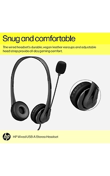 HP Wired USB-A Stereo Headset