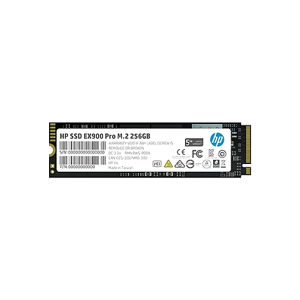 HP EX900 Pro 256GB NVME SSD-9XL75AA