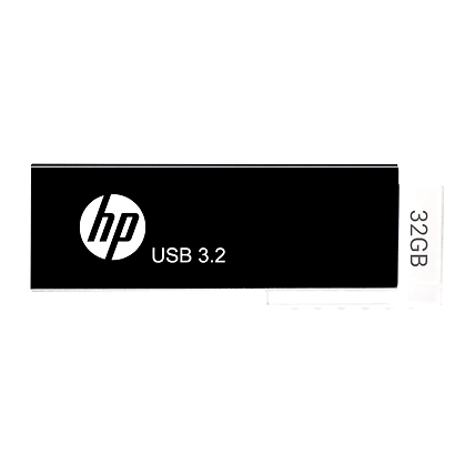 HP 712w 32GB USB 3.2 Flash Drive- Black-7Z374AA