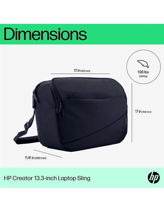 HP Creator 13.3- inch Laptop Sling-6M5S4AA