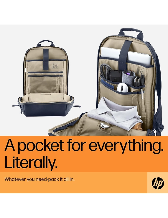 HP Travel 18L 15.6 IGR Laptop Backpack-1
