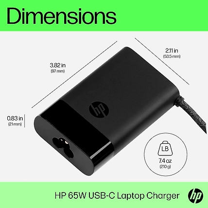 HP USB-C 65W Laptop Charger-1