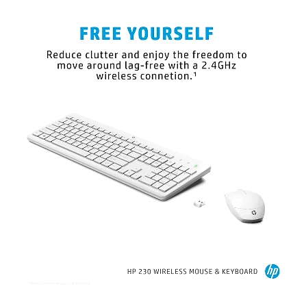 HP Brac 230 Wireless Combo Keyboard-3L1F0AA