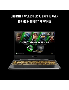 ASUS TUF Gaming Laptop | 15-11400H | RTX2050-4GB | 16GB | 512GB SSD | 15.6 FHD-144hz | Backlit KB-1 zone RGB | WIN 11 | McAfee(1 year) | 2B-GRAPHITE BLACK | FX506HF-HN025W-2-sm