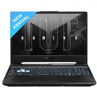 ASUS TUF Gaming Laptop | 15-11400H | RTX2050-4GB | 16GB | 512GB SSD | 15.6 FHD-144hz | Backlit KB-1 zone RGB | WIN 11 | McAfee(1 year) | 2B-GRAPHITE BLACK | FX506HF-HN025W