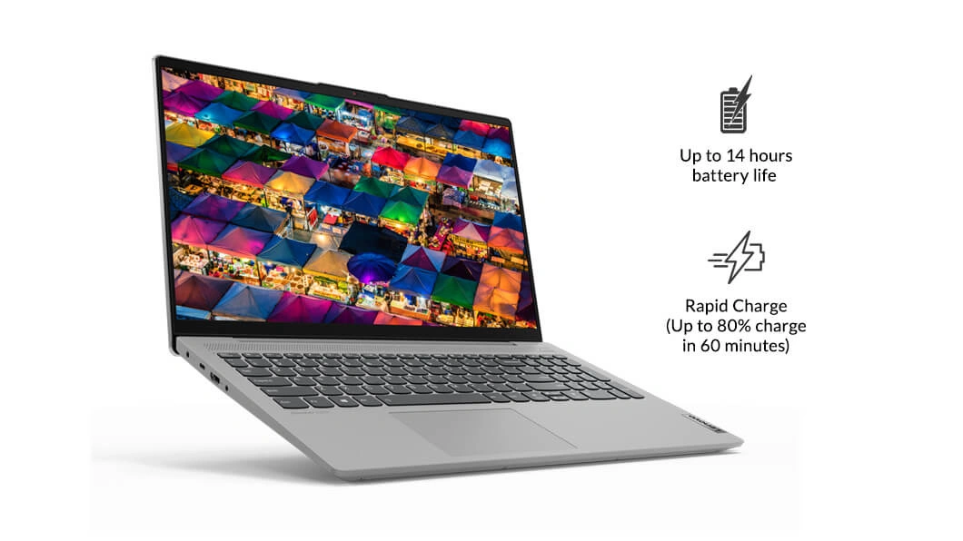 Lenovo Flex 5i Laptop | i7-1255U | 16GB | 512GB SSD | Win10, OFFICE H&amp;S 2019 | 14&quot;| |Backlit KBFront Facing Speakers300 NITSErgonomic Design-82R700C0IN