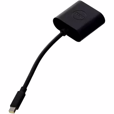 Dell Mini DisplayPort(M) to DVI-D Single-Link(F) Adapter - Mini DP to DVI-D