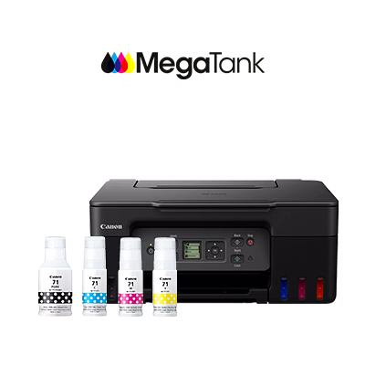 Canon PIXMA G3770 | Mono/Colour | Ink Tank Printer | Print, Scan, Copy with Wi-Fi