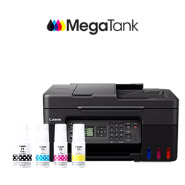 Canon PIXMA G4770 | Mono/Colour | Ink Tank Printer | Print, Scan, Copy, Fax with Wi-Fi