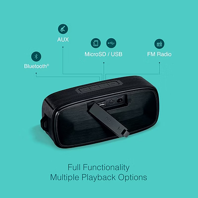 Fingers AquaBeats [BT | USB/MicroSD | FM | Aux | 7W]