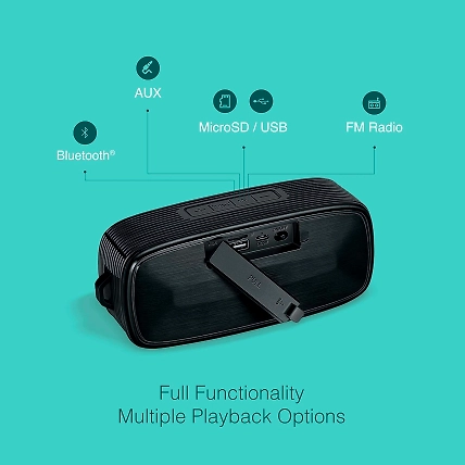 AquaBeats [BT | USB/MicroSD | FM | Aux | 7W]-AquaBeats