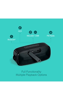 AquaBeats [BT | USB/MicroSD | FM | Aux | 7W]