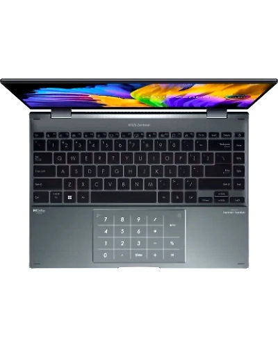 Asus Zenbook 14 / i7-1165G7//16G/512G PCIe SSD/PINE GREY/14.0&quot;FHD IPS/1Y international warranty + MacFee/Office H&amp;S/NUMPAD/Zenbook Sleeve/Audio Jack Dongle / UX425EA-BM701TS-1