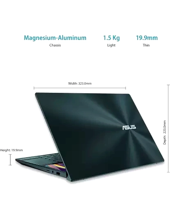Asus Zenbook Duo 14 / i5-10210U/MX250/8G/512G PCIe SSD/CELESTIAL BLUE/14.0&quot;FHD IPS/1Y / UX481FL-BM5811T-1