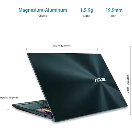 Asus Zenbook Duo 14 / i5 1155G7 /  / 8GB / 512GB SSD / Celestial Blue / 14.0-inch Touch / FHD / 1Y International Warranty / McAfee / Win 11 / Office H&amp;S 2021 /  / Backlit KB /  / Sleeve / Stand / Stylus / UX482EAR-KA501WS-1