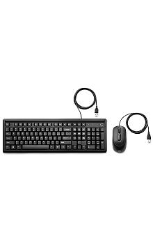 HP KM160 Wired Mouse and Keyboard Combo