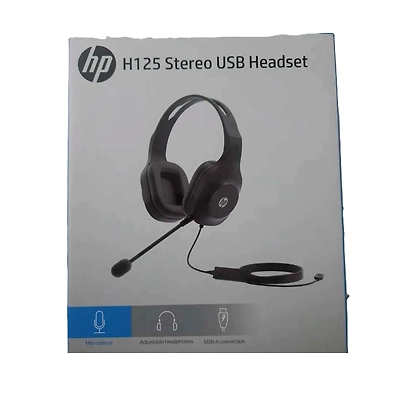 HP H125 STEREO USB HEADSET WIRED-4