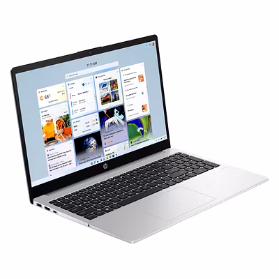 HP 255 G10 Laptop (15.6&quot; FHD, AMD Ryzen 5 7520U, 8GB RAM, 512GB SSD, AMD Radeon Graphics, Turbo Silver, FreeDOS 3.0, Wi-Fi 6, Webcam)-1