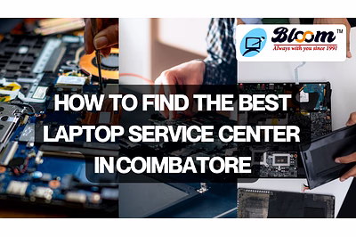 Laptop repair service at Bloom IT Services Coimbatore