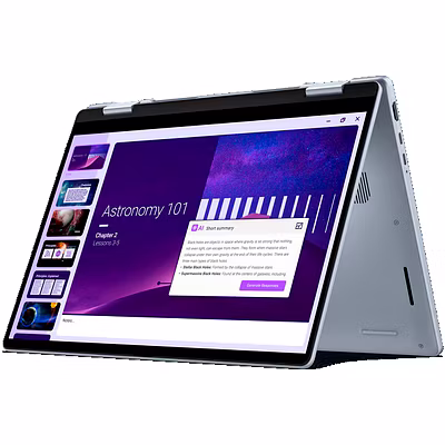 Dell Inspiron 14 Plus 2-in-1 | Core Ultra 7 256V | 16GB LPDDR5X | 512GB SSD | Intel® Arc™ Graphics | 14&quot; FHD+ Touch 300nits WVA Display with Comfort View, Dell Active Pen - PN5122W | Backlit Keyboard + Fingerprint Reader | Ice Blue-1