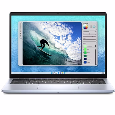Dell Inspiron14 | Core™ 3 100U | 8GB DDR5 | 512GB SSD | Intel® Graphics | 14.0&quot;&quot;  FHD+ , AG , NT , 300nits WVA/IPS Display | Backlit Keyboard | Silver-ODC1425000701RINS1