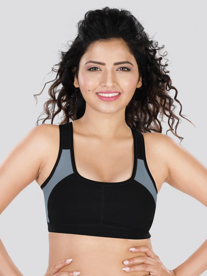 Dermawear Padded Racer Back Sports Bra SB-1101-SB1101_7