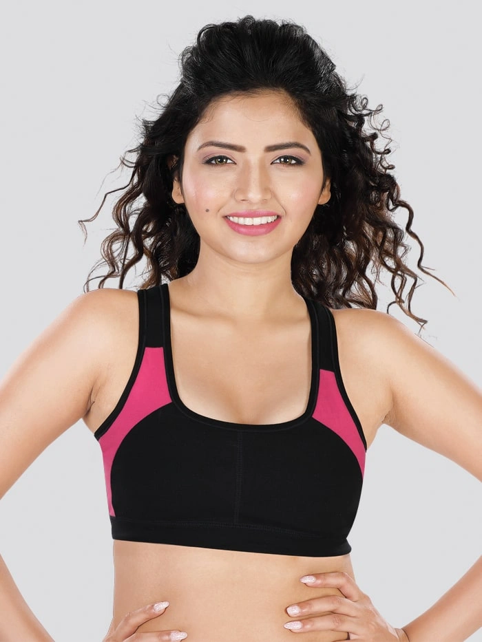 Dermawear Padded Racer Back Sports Bra SB-1101-SB1101_12