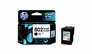 HP 802 Small Black Cartridge