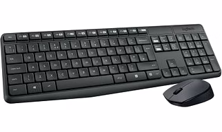 Logitech Mk235 Mouse & Wireless Keyboard