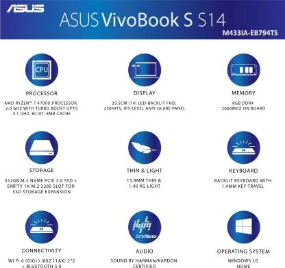 Asus VivoBook S14 (M433IA-EB794TS)-5