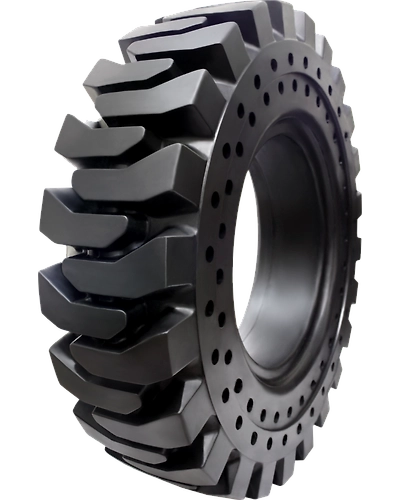 Solid SKid Steer Tires-1