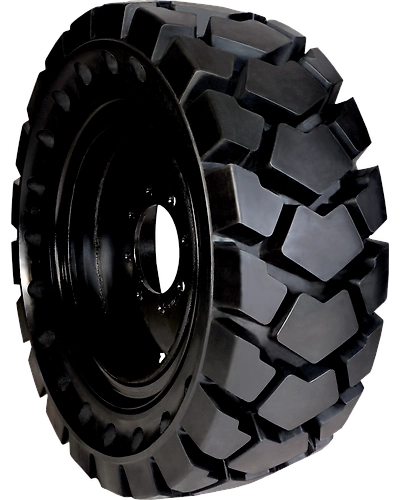 Solid SKid Steer Tires-4