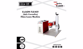 EtchON Split Controller Fiber Laser Marking Machine