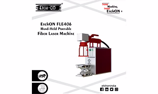 EtchON Hand Held Portable Fiber Laser Marking Machine