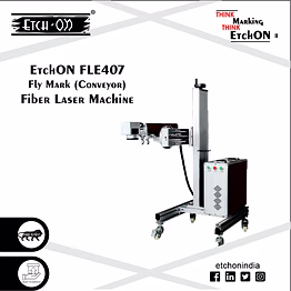 etchon fly mark type fiber laser marking machine