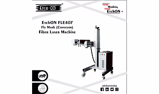 EtchON Fly Mark Type Fiber Laser Marking Machine