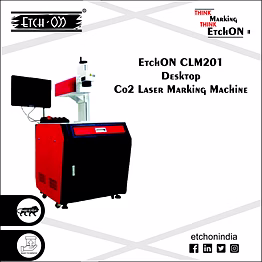 etchon desktop co2 laser marking machine