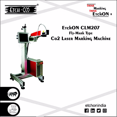 etchon fly - mark co2 laser marking machine