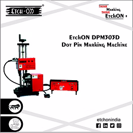 etchon dot pin marking machine pc based with rotary fixture (domestic series)