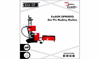 EtchON Dot Pin Marking Machine PC Based with Rotary fixture (Domestic Series)