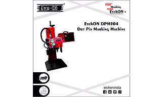 EtchON Benchtop cum Portable Dot Pin Marking Machine Standalone (Export Series)