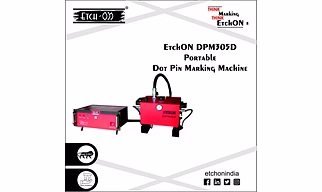 EtchON Portable Dot Pin Marking Machine PC Based (Domestic Series)