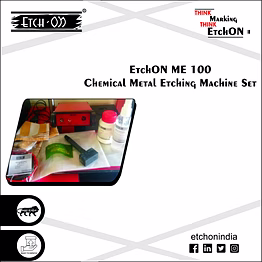etchon me100 electrochemical metal etching machine