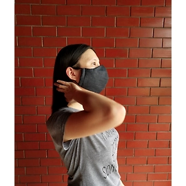Denim Face Mask-Small