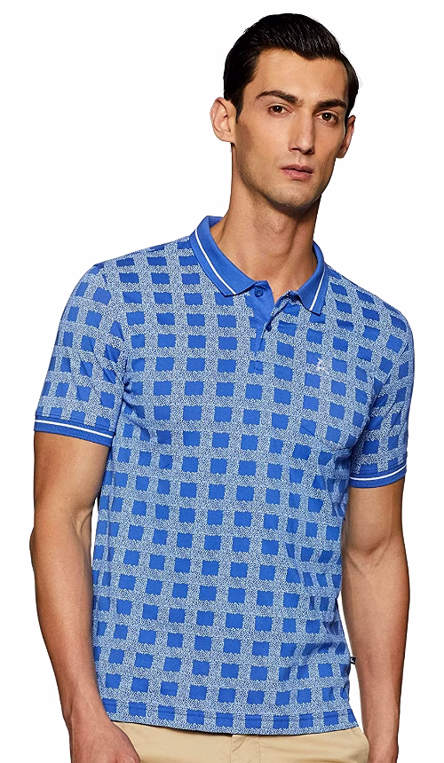 Parx Mens Plain Slim Fit T shirt image 1