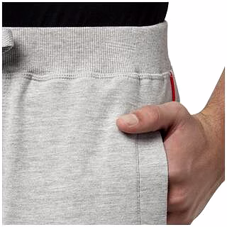 Park Avenue Men cotton Blend Track Pant -Light Grey image 4